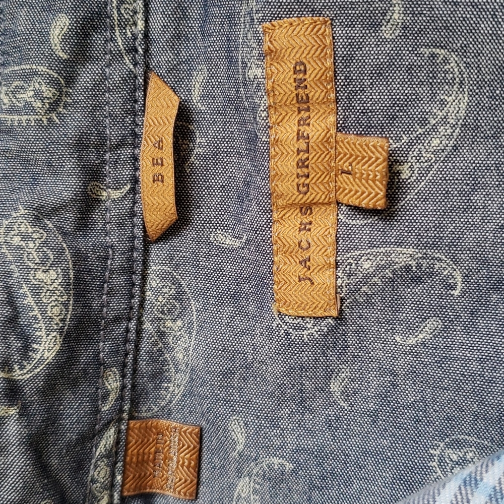 Zach's Girlfriend flannel / L - Picture 5 of 7
